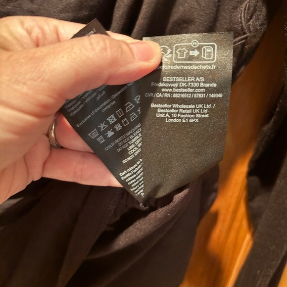 Vero Moda Nelly Long Sleeve Corset Top in Black Medium - Picture 8 of 9